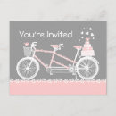 Recherche de de bicyclette invitations Marié