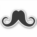 Recherche de moustache noire autocollants Cool