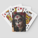 Recherche de jour des morts jeux de cartes Calavera