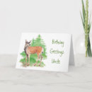 Recherche de deer anniversaire cartes Nature