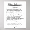 Recherche de shakespeares posters Poème