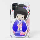 Recherche de poupée japonaise iphone coques Kawaii