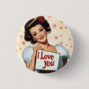 Recherche de romance vintage badges Amour