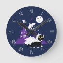 Recherche de chat halloween horloges Maison hantée