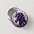 Recherche de pourpre de fleur badges Pour enfants