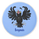 Recherche de corbeau boutons et poignées de porte Oiseau