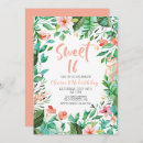 Recherche de luau hawaïen 16ans anniversaire invitations Été
