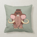 Recherche de mammouth coussins Préhistorique