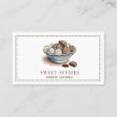 Recherche de confiseurs cartes visite Cuisson