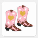 Recherche de petit cowboy autocollants Rustique