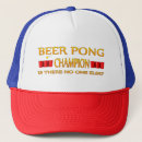Recherche de beer casquettes Pong