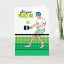 Recherche de pickleball vœux cartes Pour lui