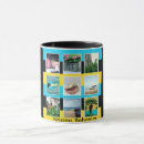 Recherche de drapeau jaune tasses Motif