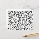 Recherche de léopard noir cartes postales Empreinte de léopard