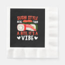 Recherche de style japonais serviettes Sushi