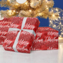 Recherche de joyeux papier cadeau Rouge