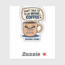 Recherche de humour café autocollants Mignon