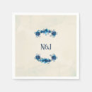 Recherche de bleu indigo serviettes Botanique