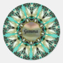 Recherche de cercles abstraits autocollants Pour elle