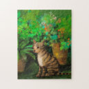 Recherche de chat doux puzzles Mignon