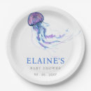 Recherche de océan bleu assiettes en papier Mer