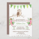 Recherche de owl baby shower invitations Animal
