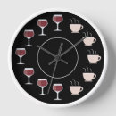 Recherche de vin drôle horloges Boire