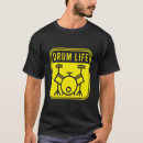 Recherche de drumming tshirts Baguettes pour batterie