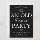 Recherche de personnes âgées invitations Drôle
