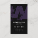 Recherche de lettre w cartes visite Pour tous