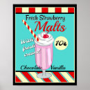 Recherche de milkshake posters Cerise
