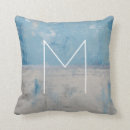 Recherche de gouttes coussins Monogramme