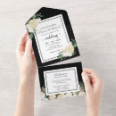 Recherche de noir et crème invitations Couple