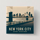 Recherche de york city badges Pont de brooklyn
