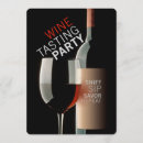 Recherche de partie échantillon de vin invitations Dégustation