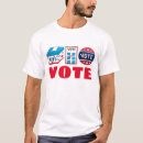 Recherche de politique tshirts Américain