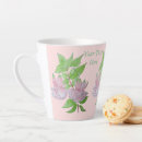 Recherche de fleur rose fuchsia tasses Pour elle