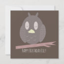 Recherche de hibou anniversaire cartes Enfants