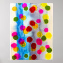 Recherche de taches bleues posters Aquarelle