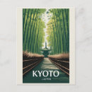 Recherche de bambous cartes postales Japon