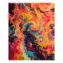 Recherche de motif en spirale posters Moderne