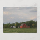 Recherche de grange rouge cartes postales Rural
