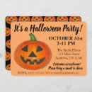 Recherche de orange halloween invitations Fête