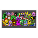 Recherche de monstres mignons posters Pour tous