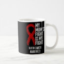 Recherche de mois de conscience tasses Lutteur contre le cancer