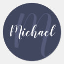 Recherche de monogram autocollants Nom