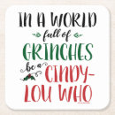 Recherche de m grincheux dessous de verres Noël