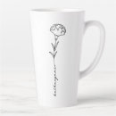 Recherche de fleur de mois de naissance tasses Pour elle