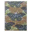 Recherche de papillon abstrait carnets Bleu