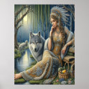 Recherche de lune loup posters Mystique
